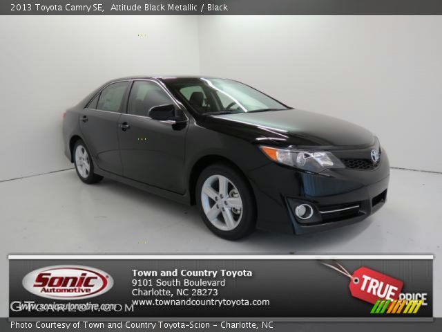 2013 Toyota Camry SE in Attitude Black Metallic