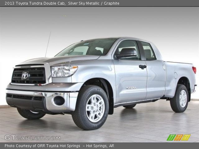 2013 Toyota Tundra Double Cab in Silver Sky Metallic