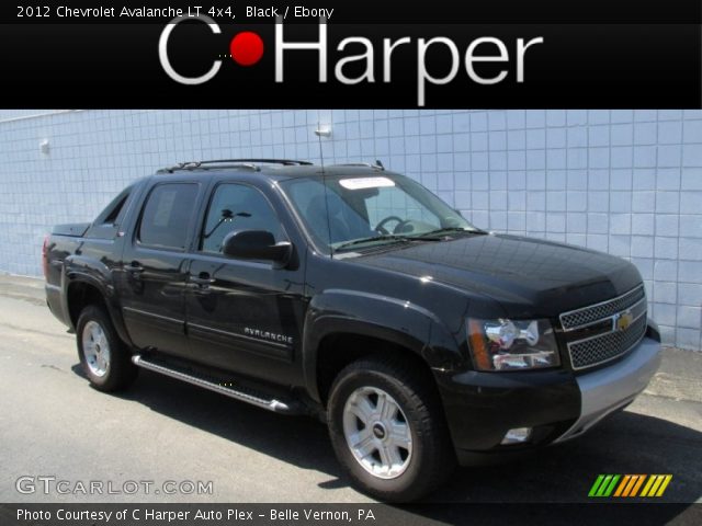 2012 Chevrolet Avalanche LT 4x4 in Black