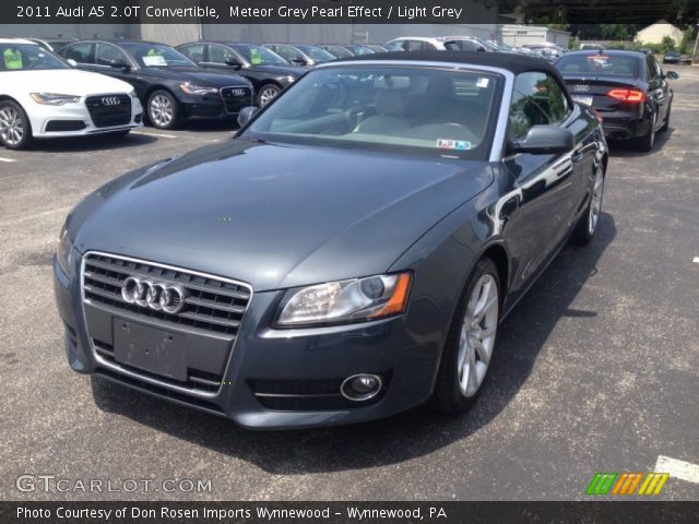 2011 Audi A5 2.0T Convertible in Meteor Grey Pearl Effect