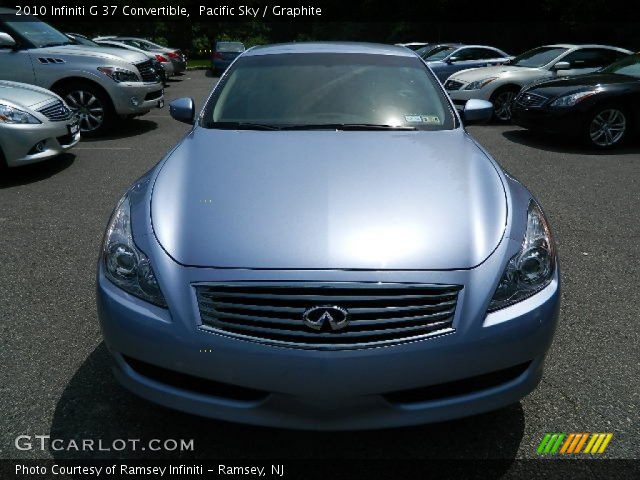 2010 Infiniti G 37 Convertible in Pacific Sky