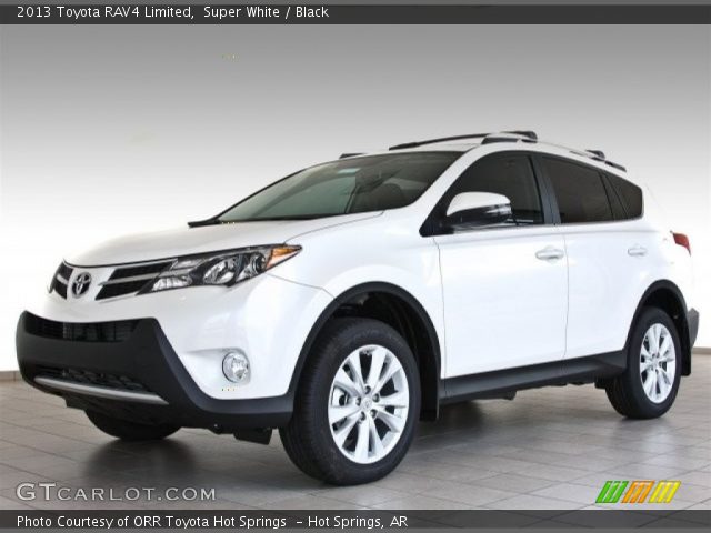 2013 Toyota RAV4 Limited in Super White