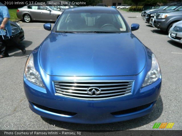 2010 Infiniti G 37 Coupe in Athens Blue