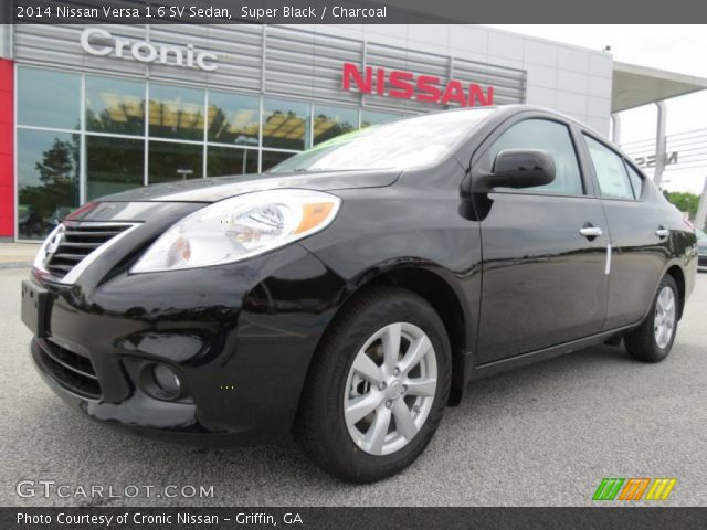 2014 Nissan Versa 1.6 SV Sedan in Super Black