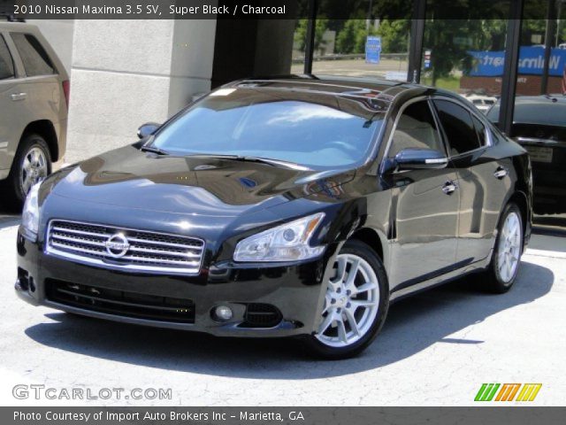 2010 Nissan Maxima 3.5 SV in Super Black