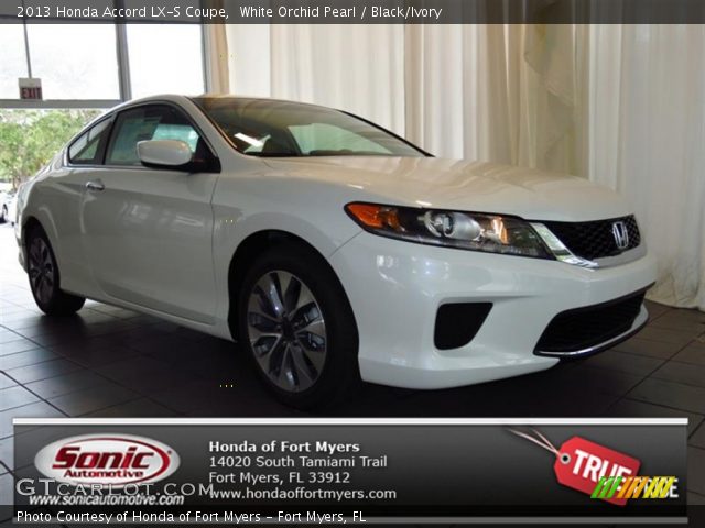 2013 Honda Accord LX-S Coupe in White Orchid Pearl