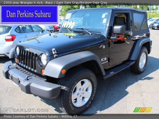 2009 Jeep Wrangler X 4x4 in Black