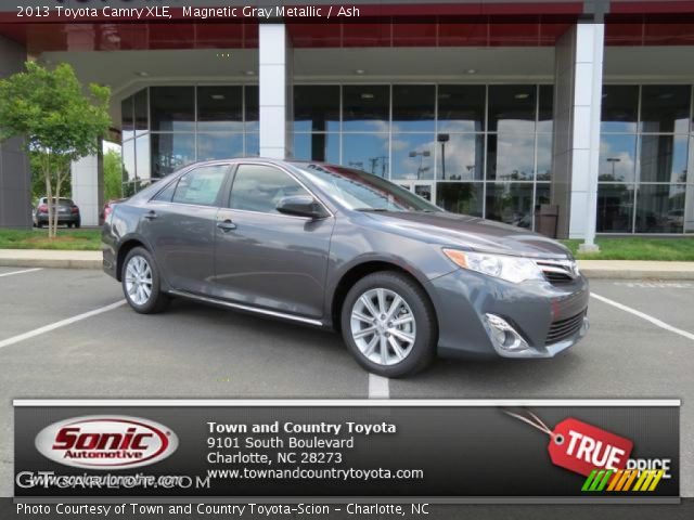 2013 Toyota Camry XLE in Magnetic Gray Metallic