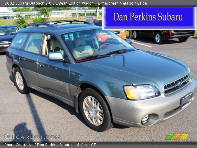 2002 Subaru Outback 3.0 L.L.Bean Edition Wagon in Wintergreen Metallic