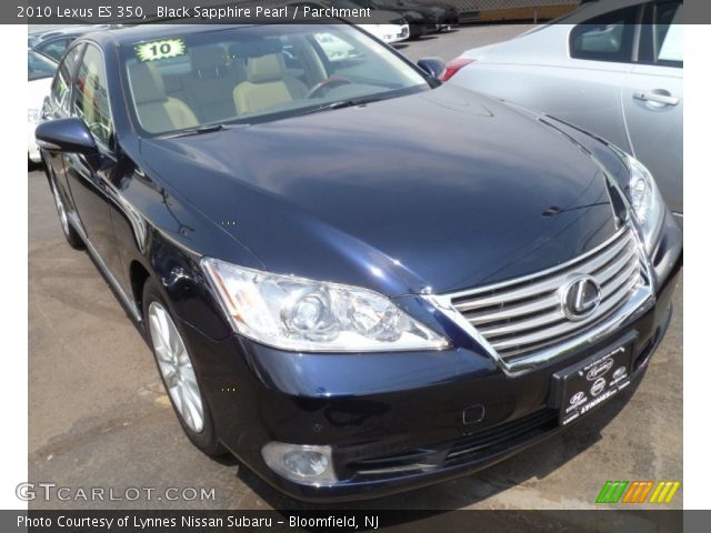 2010 Lexus ES 350 in Black Sapphire Pearl
