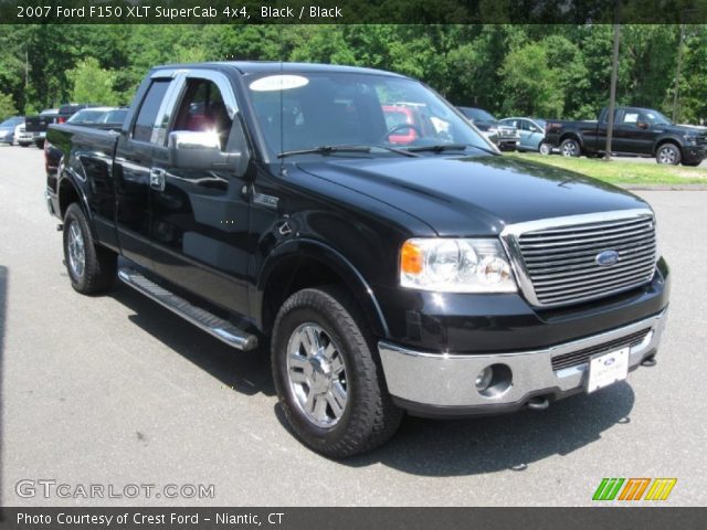 2007 Ford F150 XLT SuperCab 4x4 in Black