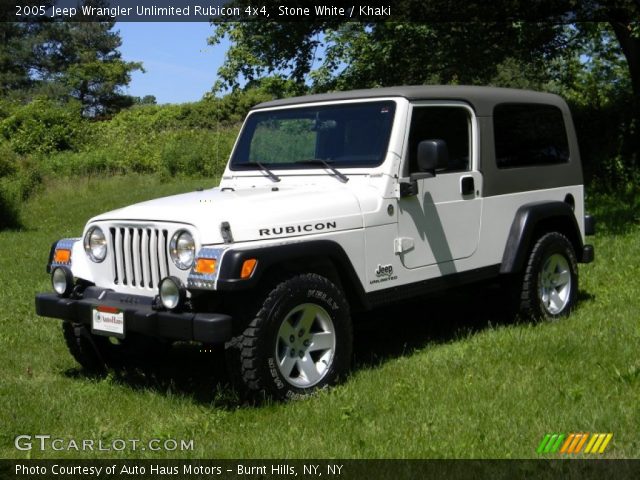 2005 Jeep Wrangler Unlimited Rubicon 4x4 in Stone White