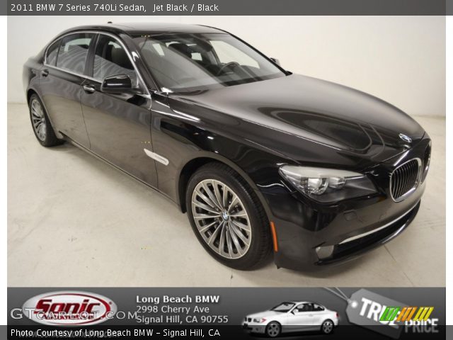 2011 BMW 7 Series 740Li Sedan in Jet Black