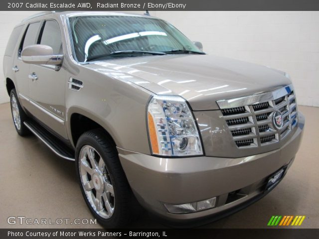2007 Cadillac Escalade AWD in Radiant Bronze