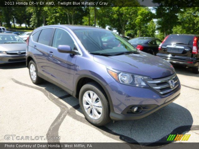 2013 Honda CR-V EX AWD in Twilight Blue Metallic