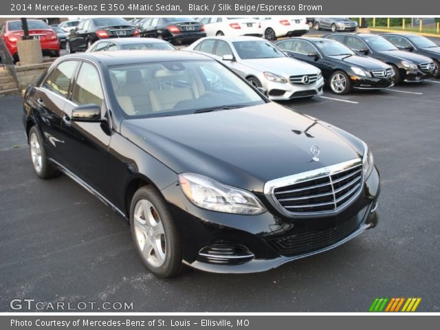 2014 Mercedes-Benz E 350 4Matic Sedan in Black