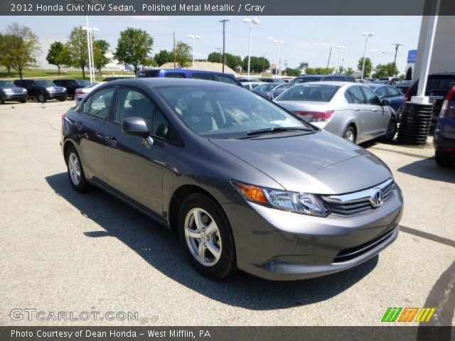 2012 Honda Civic NGV Sedan in Polished Metal Metallic