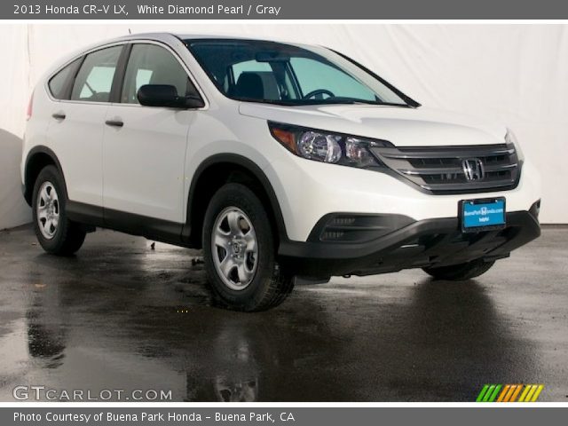 2013 Honda CR-V LX in White Diamond Pearl