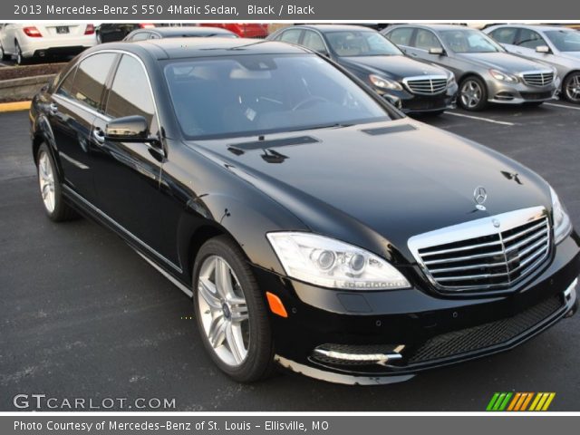 2013 Mercedes-Benz S 550 4Matic Sedan in Black