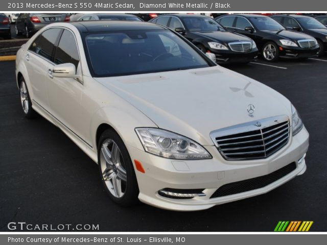 2013 Mercedes-Benz S 550 4Matic Sedan in Diamond White Metallic