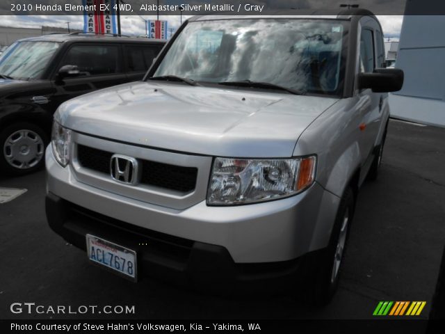 2010 Honda Element EX 4WD in Alabaster Silver Metallic