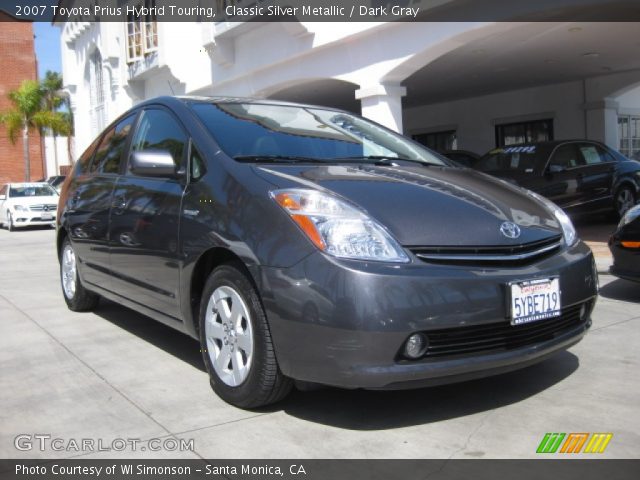 2007 Toyota Prius Hybrid Touring in Classic Silver Metallic