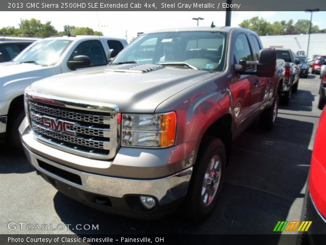 2013 GMC Sierra 2500HD SLE Extended Cab 4x4 in Steel Gray Metallic