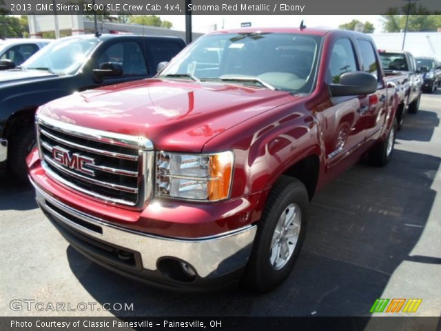 2013 GMC Sierra 1500 SLE Crew Cab 4x4 in Sonoma Red Metallic