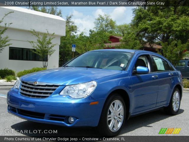 2008 Chrysler Sebring Limited Sedan in Marathon Blue Pearl