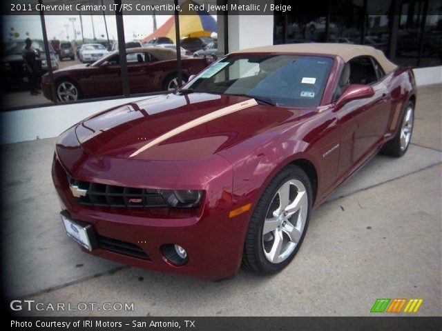 2011 Chevrolet Camaro LT/RS Convertible in Red Jewel Metallic