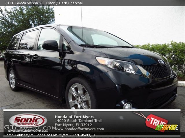 2011 Toyota Sienna SE in Black