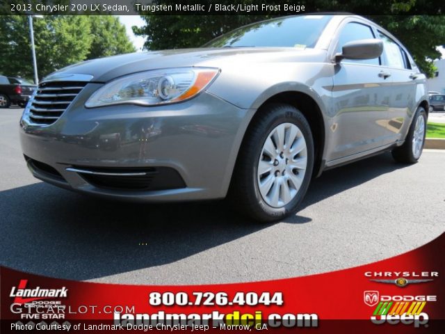 2013 Chrysler 200 LX Sedan in Tungsten Metallic