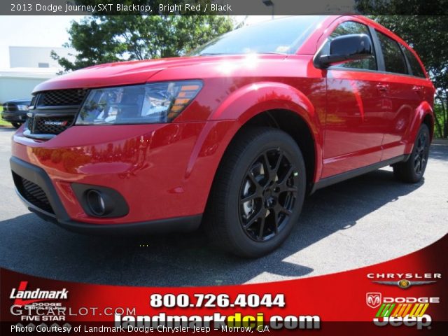 2013 Dodge Journey SXT Blacktop in Bright Red