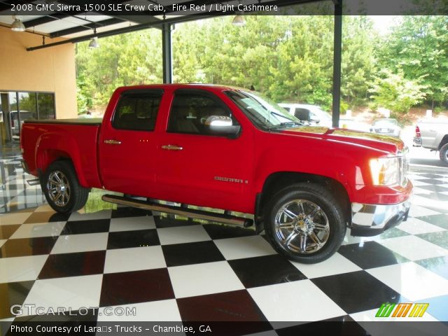 2008 GMC Sierra 1500 SLE Crew Cab in Fire Red