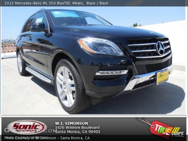 2013 Mercedes-Benz ML 350 BlueTEC 4Matic in Black