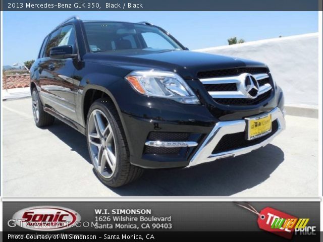 2013 Mercedes-Benz GLK 350 in Black