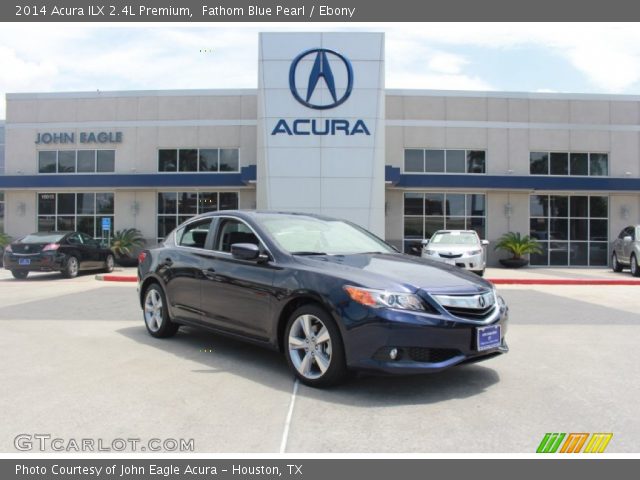 2014 Acura ILX 2.4L Premium in Fathom Blue Pearl