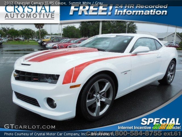 2012 Chevrolet Camaro SS/RS Coupe in Summit White
