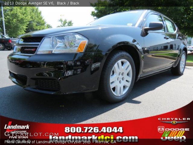 2013 Dodge Avenger SE V6 in Black