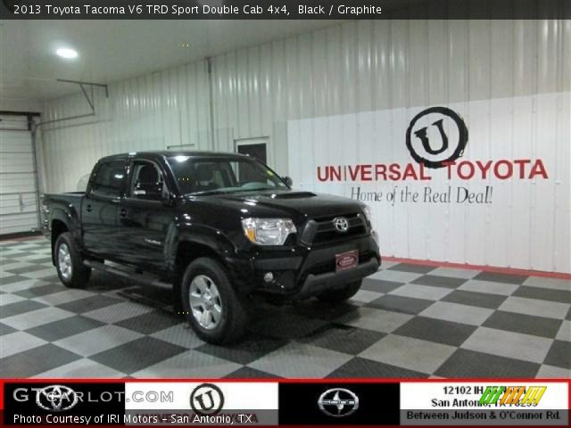 2013 Toyota Tacoma V6 TRD Sport Double Cab 4x4 in Black