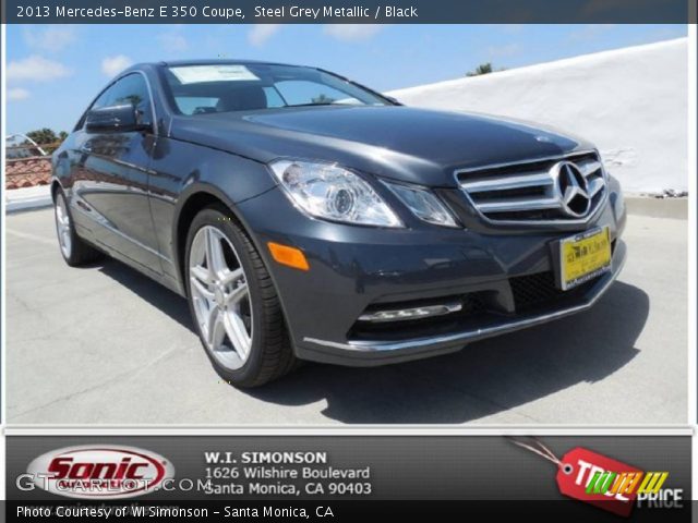 2013 Mercedes-Benz E 350 Coupe in Steel Grey Metallic