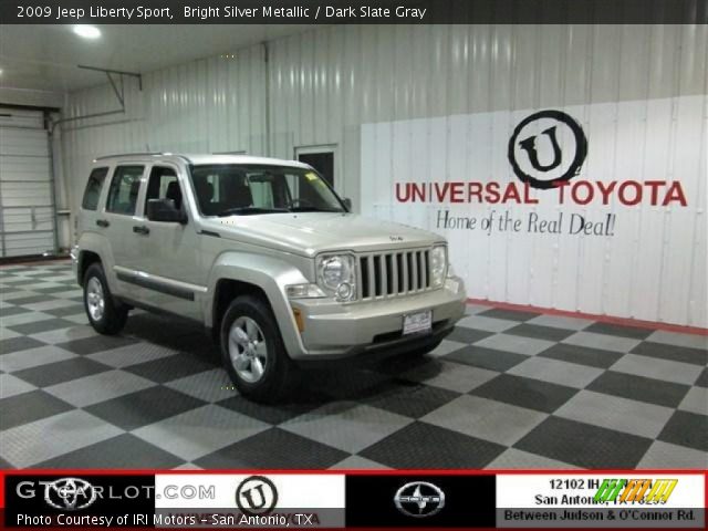 2009 Jeep Liberty Sport in Bright Silver Metallic