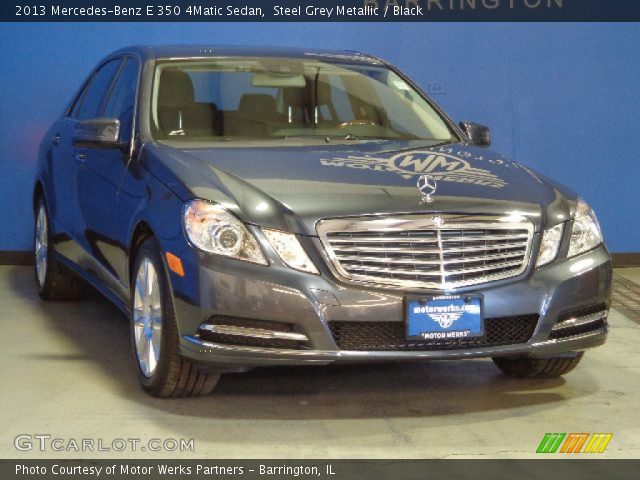 2013 Mercedes-Benz E 350 4Matic Sedan in Steel Grey Metallic