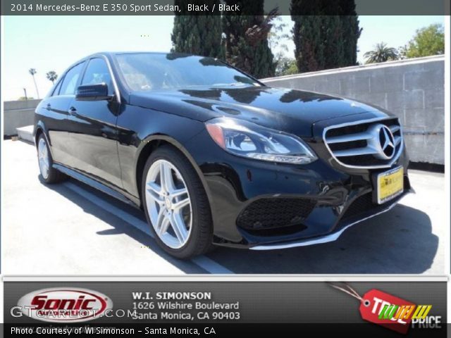 2014 Mercedes-Benz E 350 Sport Sedan in Black