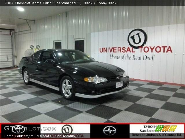 2004 Chevrolet Monte Carlo Supercharged SS in Black
