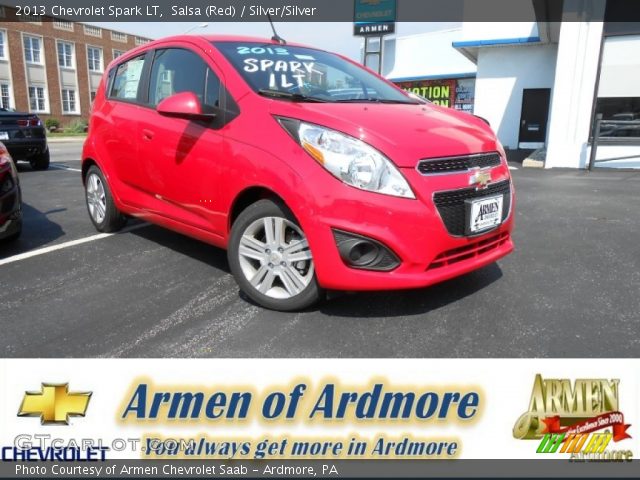 2013 Chevrolet Spark LT in Salsa (Red)