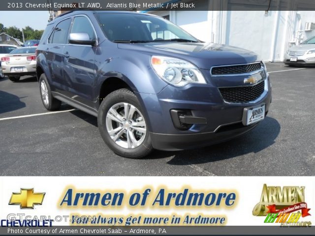 2013 Chevrolet Equinox LT AWD in Atlantis Blue Metallic