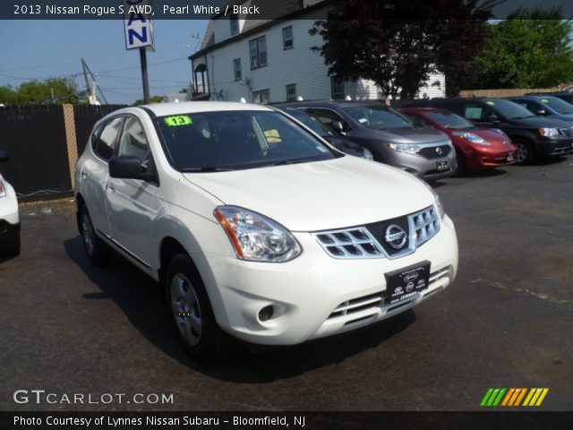 2013 Nissan Rogue S AWD in Pearl White