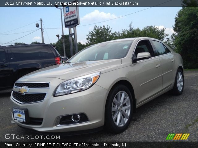 2013 Chevrolet Malibu LT in Champagne Silver Metallic