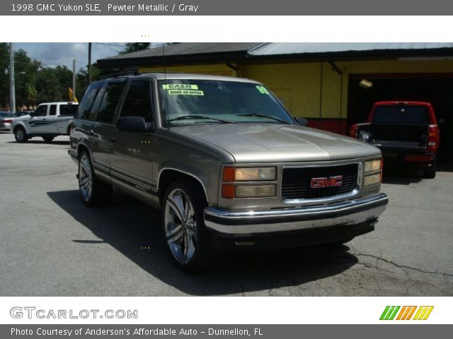 1998 GMC Yukon SLE in Pewter Metallic